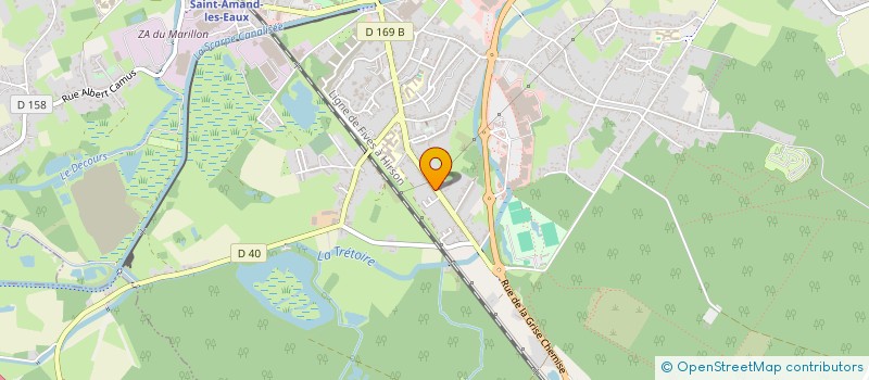 localisation de l'entreprise MONSIEUR TIMOTE ADRIENSENCE  SAINT-AMAND-LES-EAUX