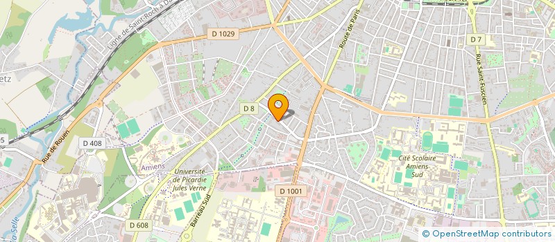 localisation de l'entreprise MONSIEUR TIMOTE GUILLOUET  AMIENS