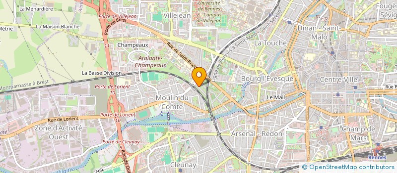 localisation de l'entreprise MONSIEUR TIMOTEO RUBIRA  RENNES