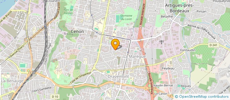 localisation de l'entreprise MONSIEUR TIMOTHE ARENAS  AMBARES-ET-LAGRAVE