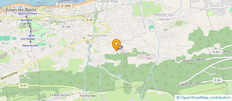 localisation de l'entreprise MONSIEUR TIMOTHE BAISAMY  NEUVECELLE