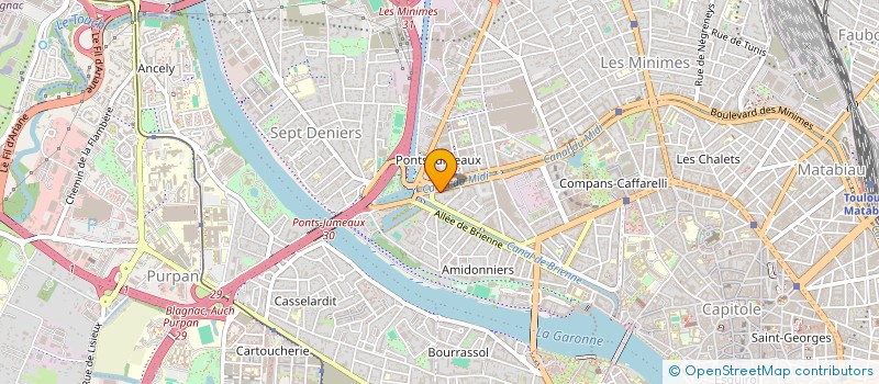 localisation de l'entreprise MONSIEUR TIMOTHE BAUDRY à TOULOUSE