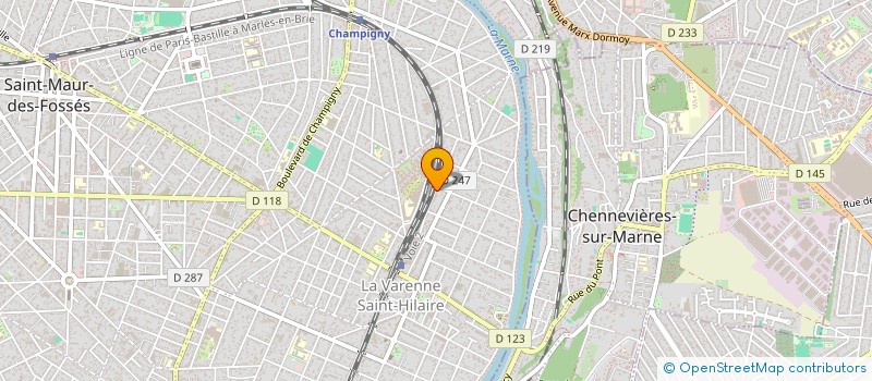 localisation de l'entreprise MONSIEUR TIMOTHE BEL-FAVRE à ST MAUR DES FOSSES