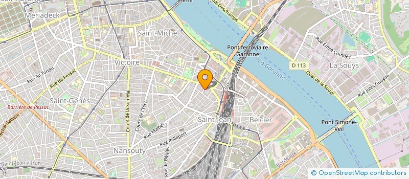 localisation de l'entreprise MONSIEUR TIMOTHE BELOCIAN  BORDEAUX