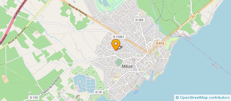 localisation de l'entreprise MONSIEUR TIMOTHE BERLIOZ à MEZE