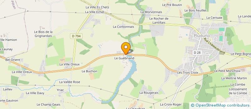 localisation de l'entreprise MONSIEUR TIMOTHE BIESSY  VAL-D'ARGUENON