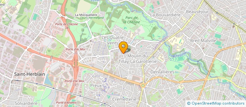 localisation de l'entreprise MONSIEUR TIMOTHE CADEAU  SAINT-HERBLAIN