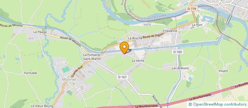 localisation de l'entreprise MONSIEUR TIMOTHE CARRETTE  MOLINET