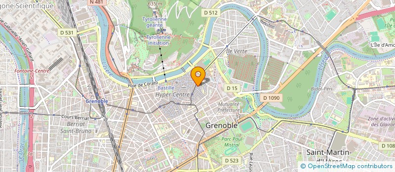 localisation de l'entreprise MONSIEUR TIMOTHE COTTE  GRENOBLE