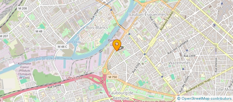 localisation de l'entreprise MONSIEUR TIMOTHE DEBOSQUE à LILLE