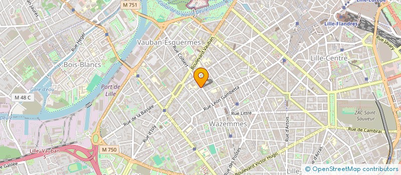 localisation de l'entreprise MONSIEUR TIMOTHE GLOMOT  LILLE