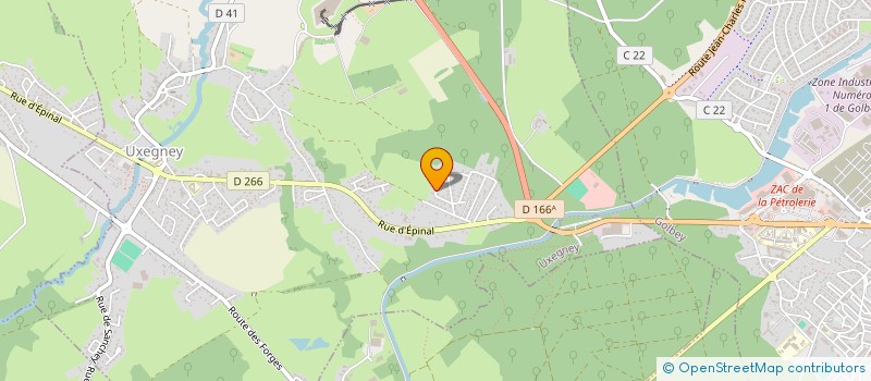 localisation de l'entreprise MONSIEUR TIMOTHE GOLBAIN  UXEGNEY