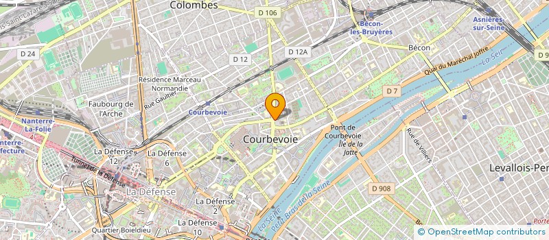 localisation de l'entreprise MONSIEUR TIMOTHE GRYSON à COURBEVOIE