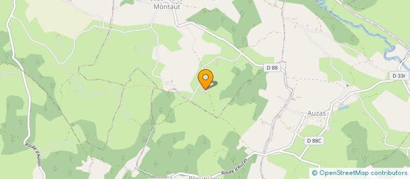 localisation de l'entreprise MONSIEUR TIMOTHE HECK  LUSSAN-ADEILHAC