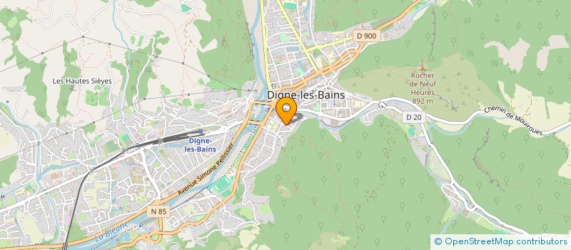 localisation de l'entreprise MONSIEUR TIMOTHE IMBERT à DIGNE-LES-BAINS