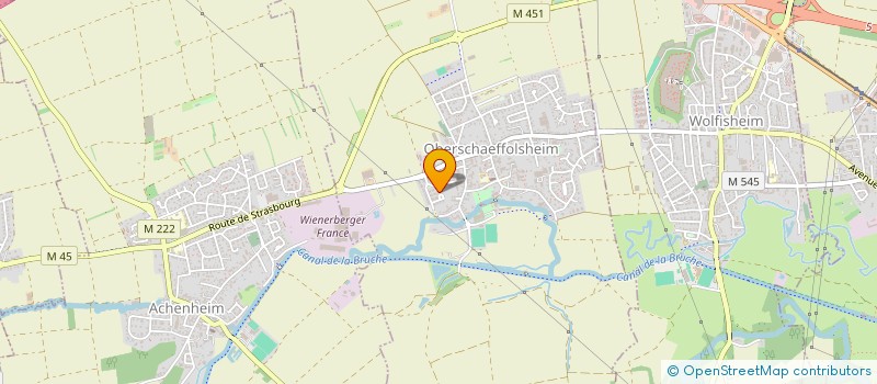 localisation de l'entreprise MONSIEUR TIMOTHE-ISMAEL BOUDHIL  OBERSCHAEFFOLSHEIM