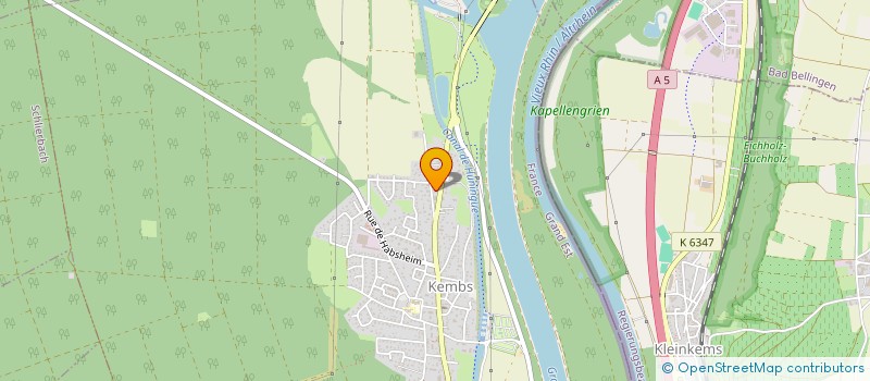 localisation de l'entreprise MONSIEUR TIMOTHE KUBASIK  KEMBS