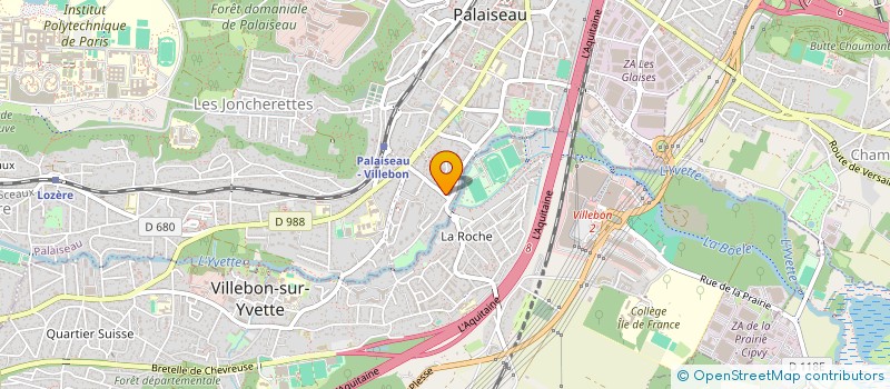 localisation de l'entreprise MONSIEUR TIMOTHE LABBE à PALAISEAU