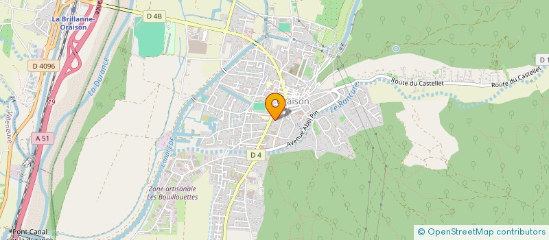 localisation de l'entreprise MONSIEUR TIMOTHE LEBARBEY  ORAISON