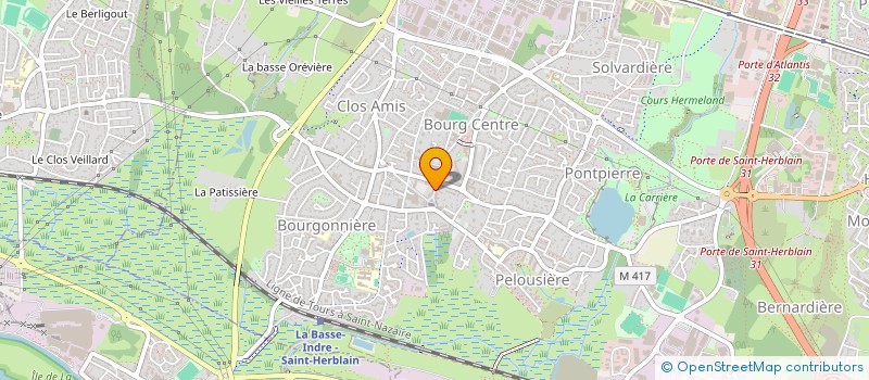 localisation de l'entreprise MONSIEUR TIMOTHE LEROY  SAINT-HERBLAIN