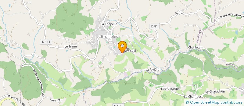 localisation de l'entreprise MONSIEUR TIMOTHE MAYOUD DUPIN  BRULLIOLES