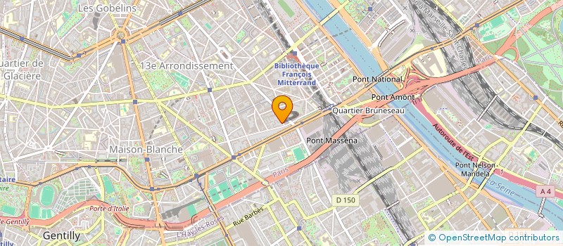 localisation de l'entreprise MONSIEUR TIMOTHE MBELA MPONGO  PARIS