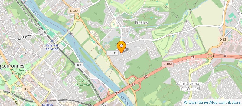 localisation de l'entreprise MONSIEUR TIMOTHE MOURGUE  ETIOLLES