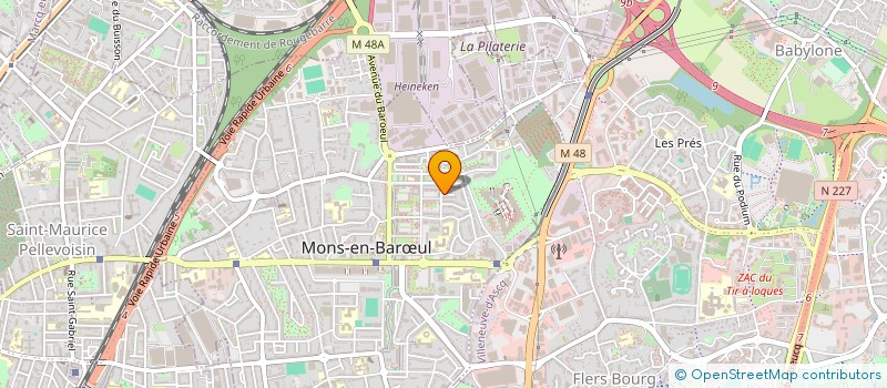 localisation de l'entreprise MONSIEUR TIMOTHE NAKUPOVELA  MONS-EN-BARUL