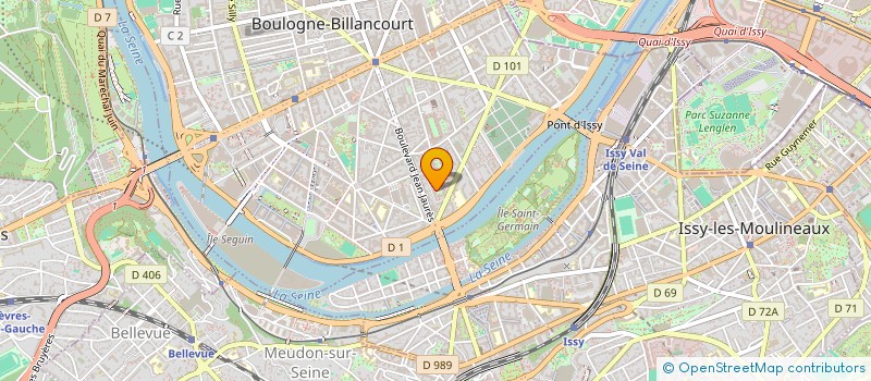 localisation de l'entreprise MONSIEUR TIMOTHE PERRIQUET à BOULOGNE-BILLANCOURT