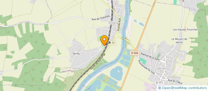 localisation de l'entreprise MONSIEUR TIMOTHE RAYNAL  ETIGNY