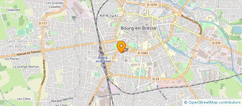 localisation de l'entreprise MONSIEUR TIMOTHE RIMBERT  BOURG-EN-BRESSE