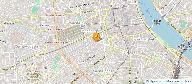 localisation de l'entreprise MONSIEUR TIMOTHE SARRY  BORDEAUX