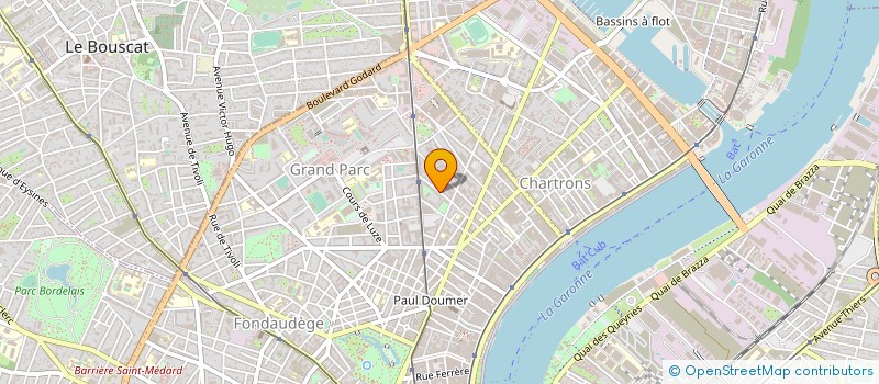 localisation de l'entreprise MONSIEUR TIMOTHE TONNELIER  BORDEAUX