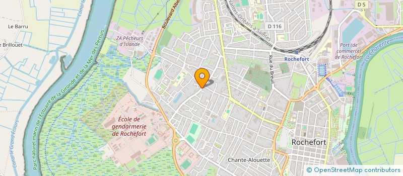 localisation de l'entreprise MONSIEUR TIMOTHE VERDON  ROCHEFORT