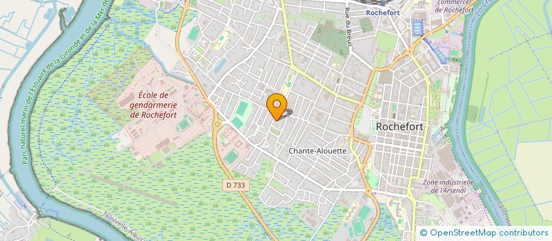 localisation de l'entreprise MONSIEUR TIMOTHE VILA  ROCHEFORT