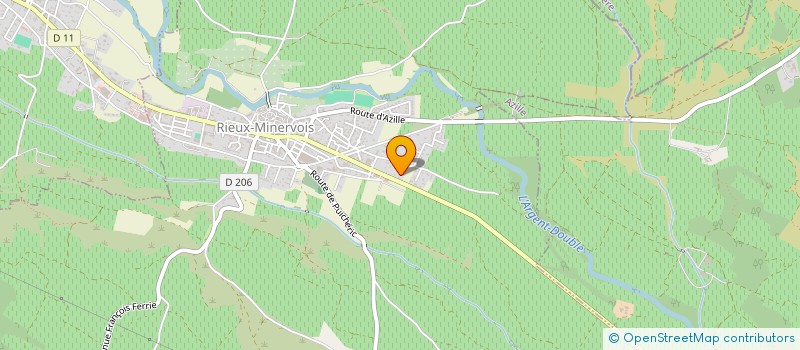 localisation de l'entreprise MONSIEUR TIMOTHE WEISS  RIEUX-MINERVOIS