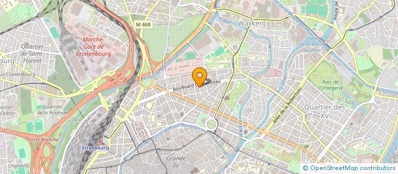 localisation de l'entreprise MONSIEUR TIMOTHEE ABEL à STRASBOURG