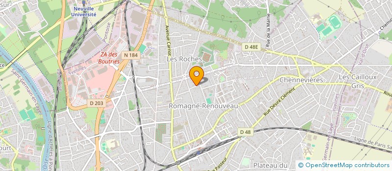 localisation de l'entreprise MONSIEUR TIMOTHEE AIDAN  CONFLANS-SAINTE-HONORINE