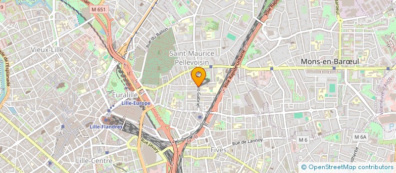 localisation de l'entreprise MONSIEUR TIMOTHEE AMEVOH à LILLE