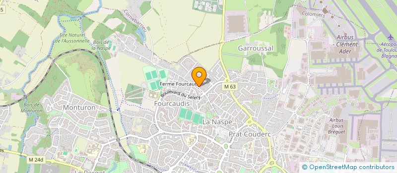 localisation de l'entreprise MONSIEUR TIMOTHEE ANTUNES à COLOMIERS