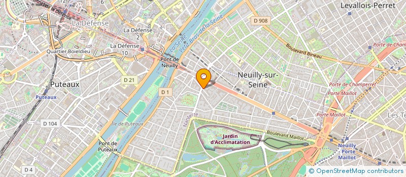 localisation de l'entreprise MONSIEUR TIMOTHEE BALLU à NEUILLY-SUR-SEINE