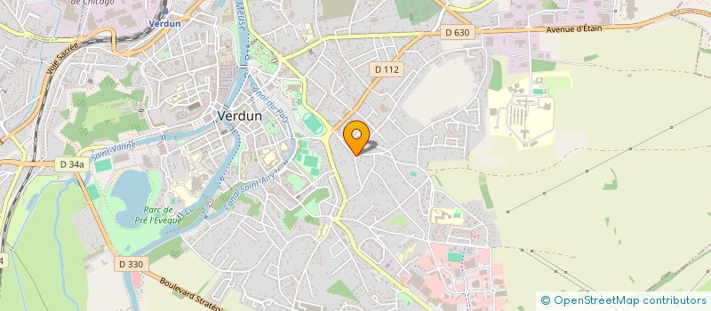 localisation de l'entreprise MONSIEUR TIMOTHEE BECKEL à VERDUN
