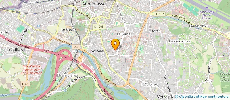 localisation de l'entreprise MONSIEUR TIMOTHEE BOIRAUD  ANNEMASSE