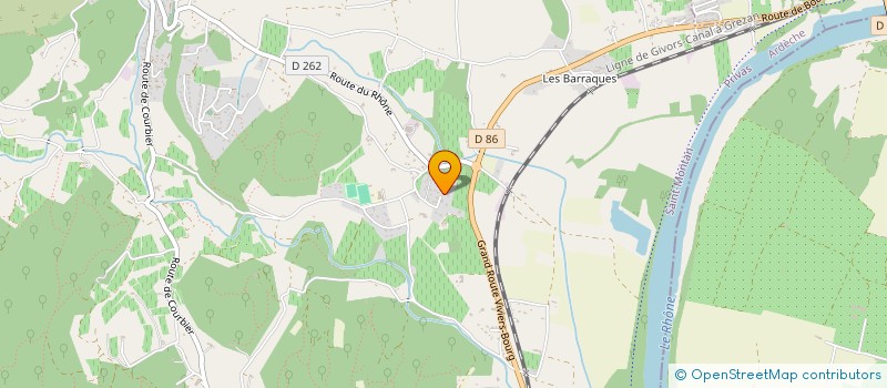 localisation de l'entreprise MONSIEUR TIMOTHEE BONNARD  SAINT-MONTAN