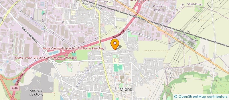 localisation de l'entreprise MONSIEUR TIMOTHEE BOUCHAND  MIONS