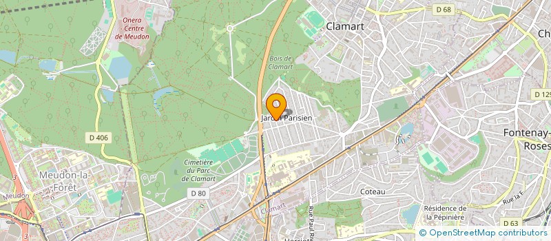 localisation de l'entreprise MONSIEUR TIMOTHEE BRETON à CLAMART