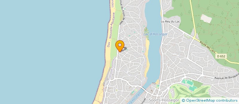 localisation de l'entreprise MONSIEUR TIMOTHEE CAGNIARD  SOORTS-HOSSEGOR