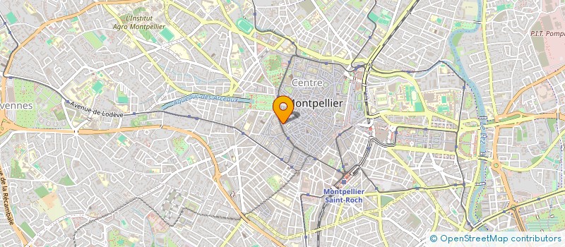 localisation de l'entreprise MONSIEUR TIMOTHEE CALAME à MONTPELLIER