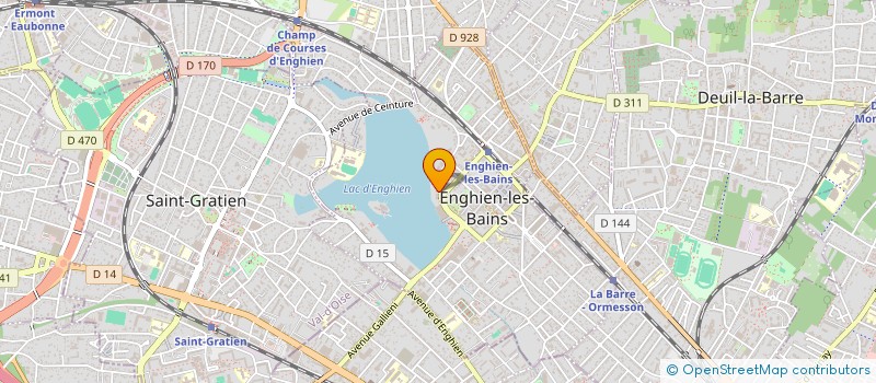 localisation de l'entreprise MONSIEUR TIMOTHEE CHARLET à ENGHIEN-LES-BAINS