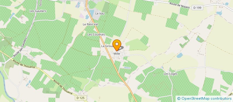 localisation de l'entreprise MONSIEUR TIMOTHEE CHARRUAU  TERRANJOU